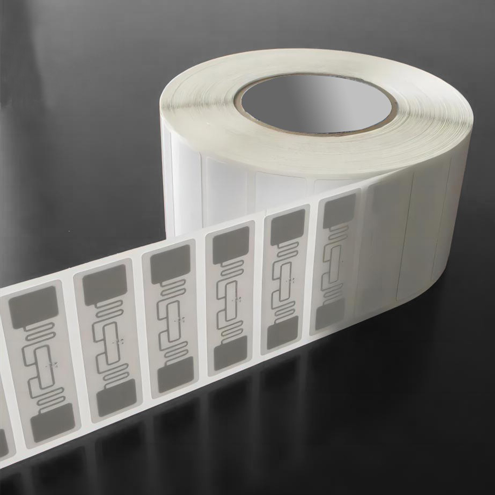 Rectangle UHF RFID Label – Flat Design for Broad Coverage