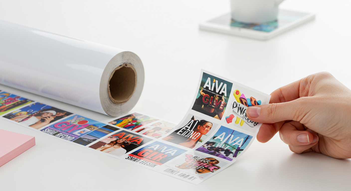 AIVA printable vinyl sticker paper