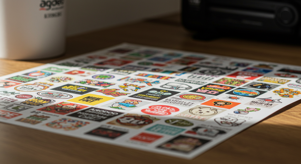 Agodeo inkjet vinyl sticker paper