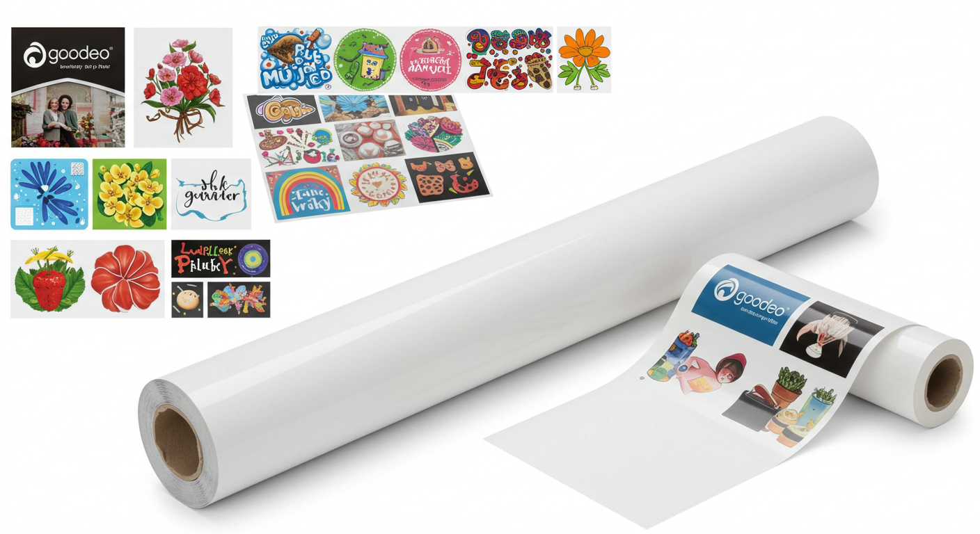 Agodeo inkjet vinyl sticker paper