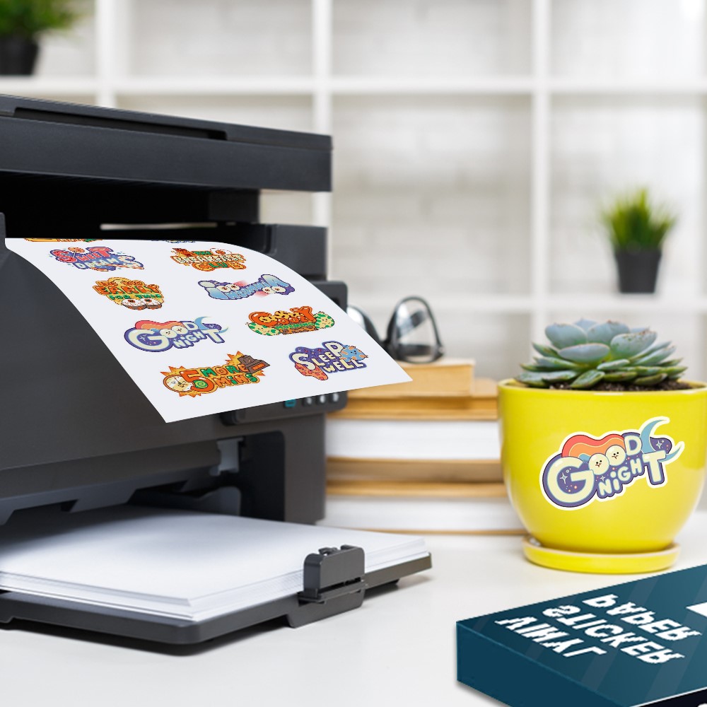Cricut vinyl sticker paper inkjet