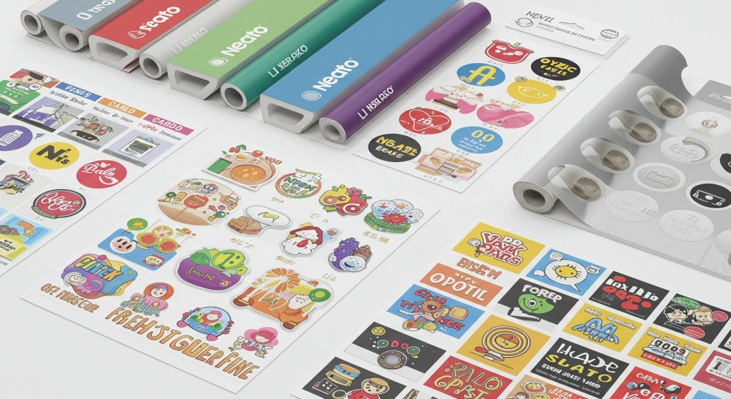 Neato vinyl sticker paper