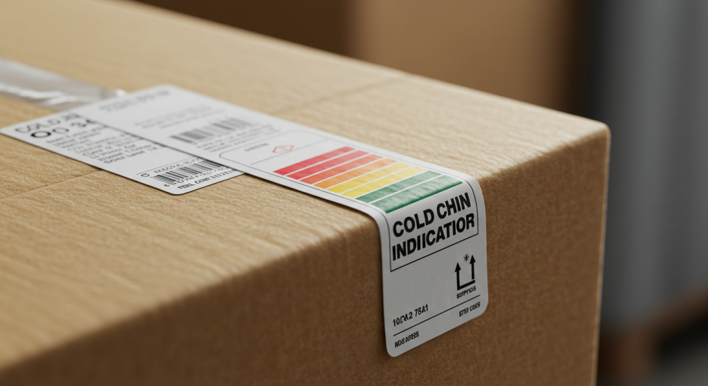 cold chain temperature indicator