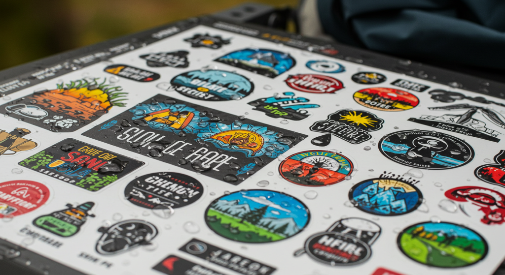 durable waterproof sticker paper for inkjet printers