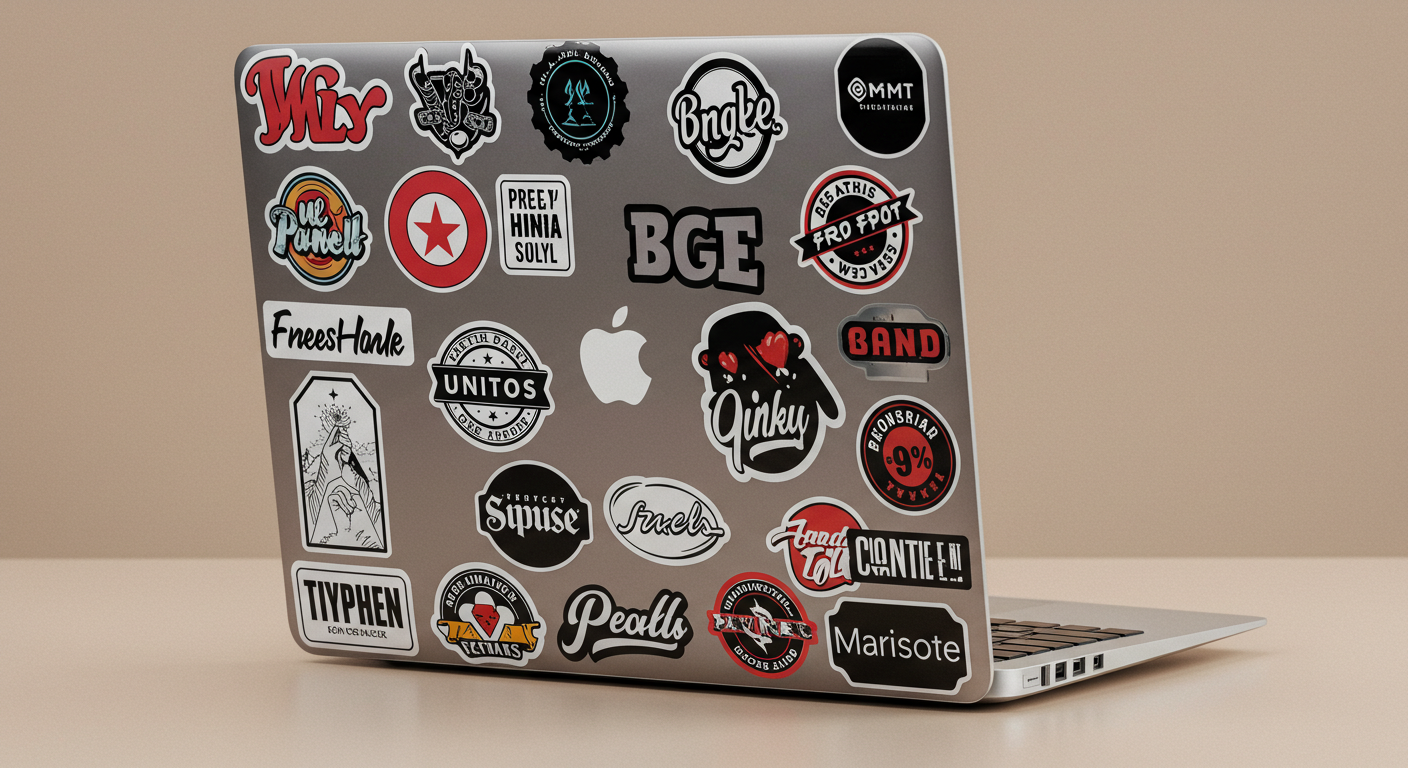 printable vinyl for laptop stickers