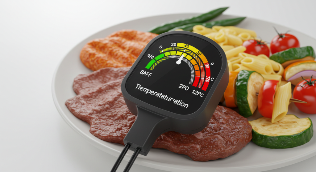 temperature indicator for food safety