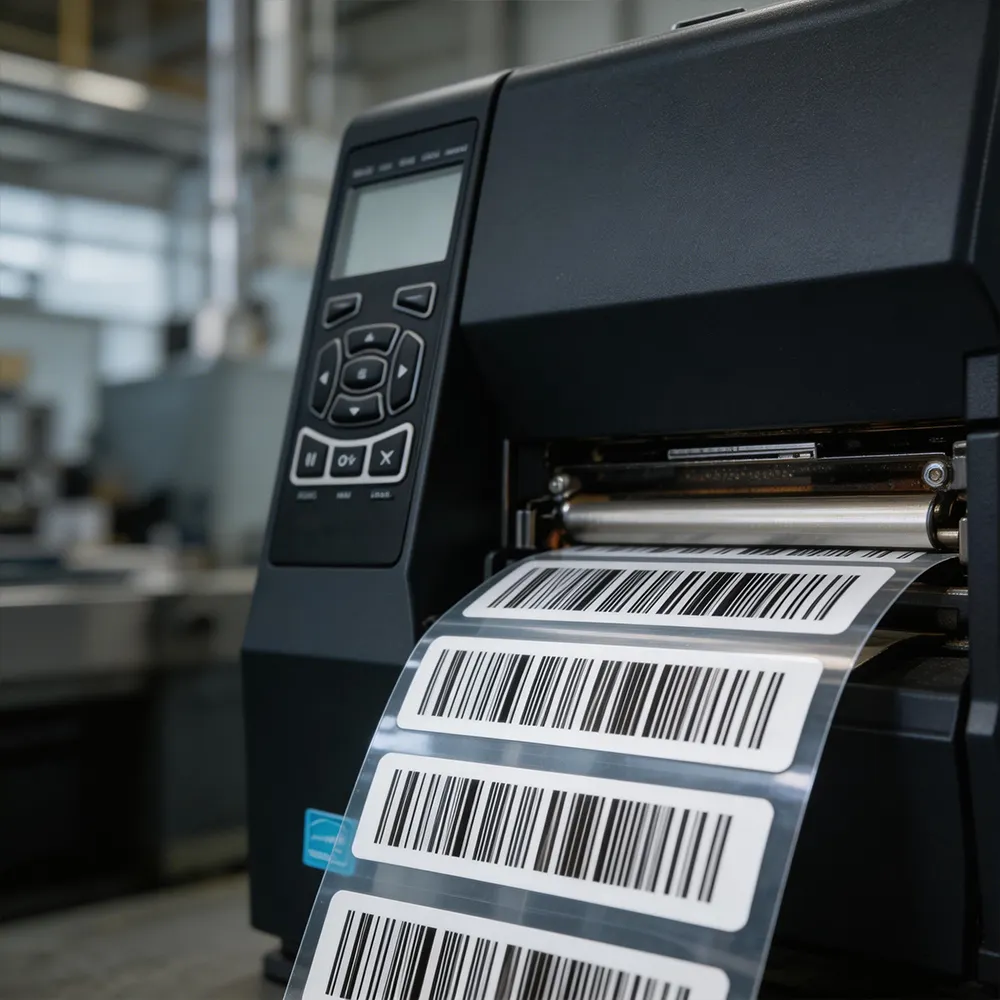 Tire Vulcanization Barcode Label