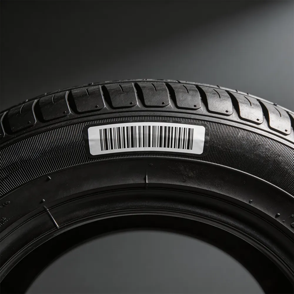 Automotive Tire Label for Car Tire Management