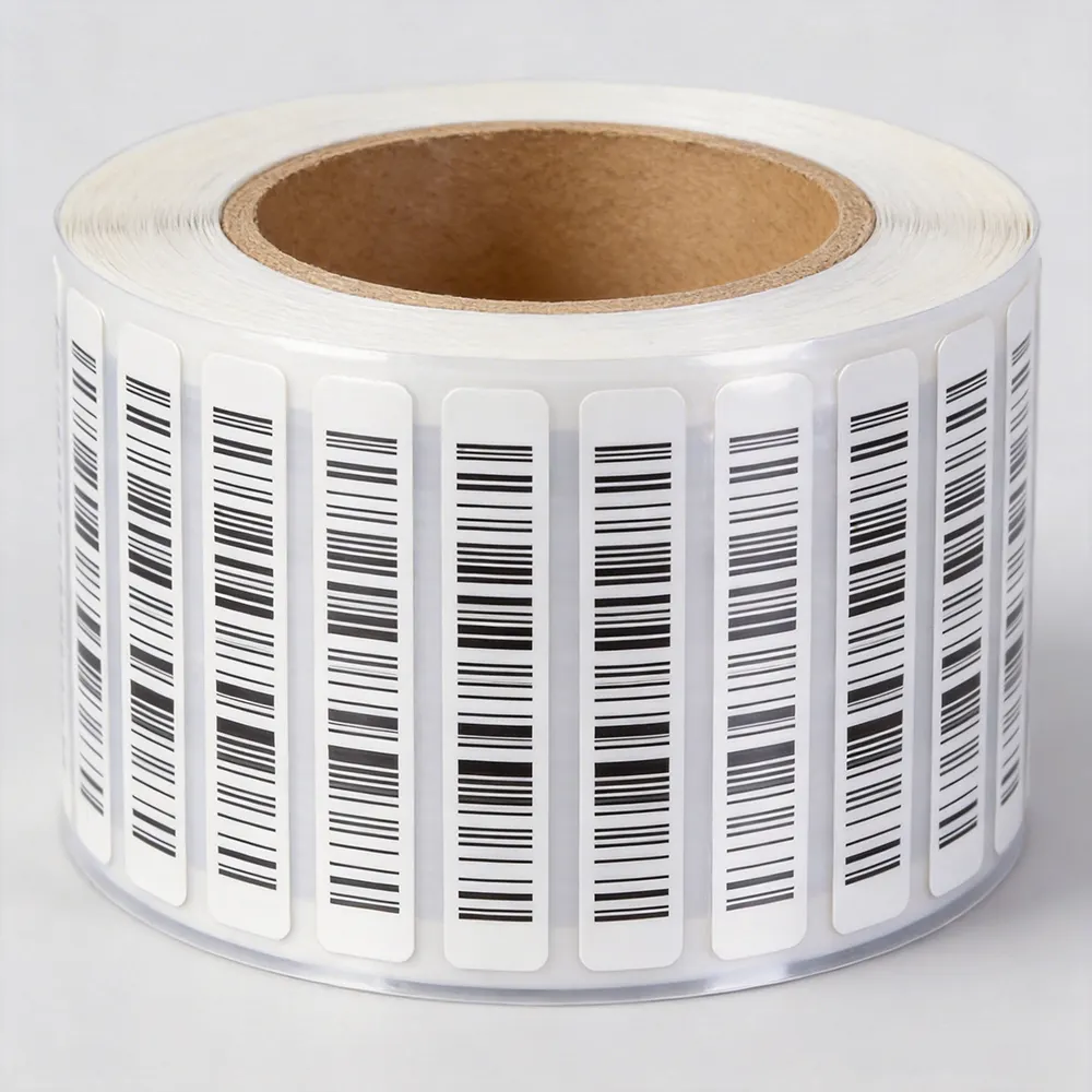 Chemical Resistant Tire Label Weatherproof Barcode Use
