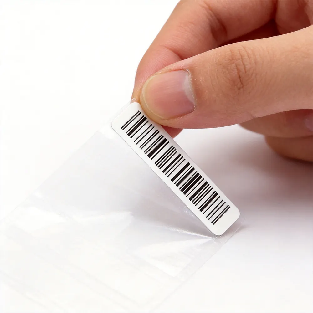 Chemical Resistant Tire Label Weatherproof Barcode Use