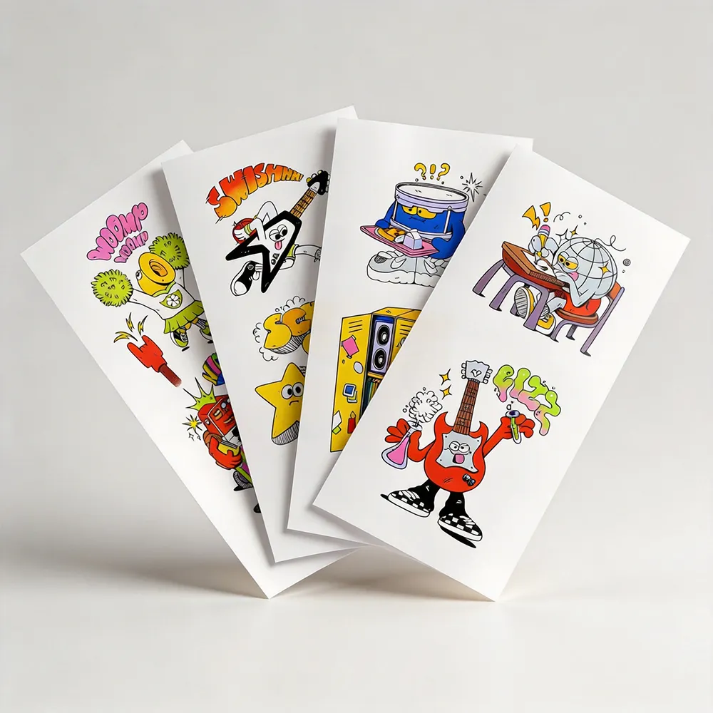 Custom Size Vinyl Sticker Paper for Tailored Projects