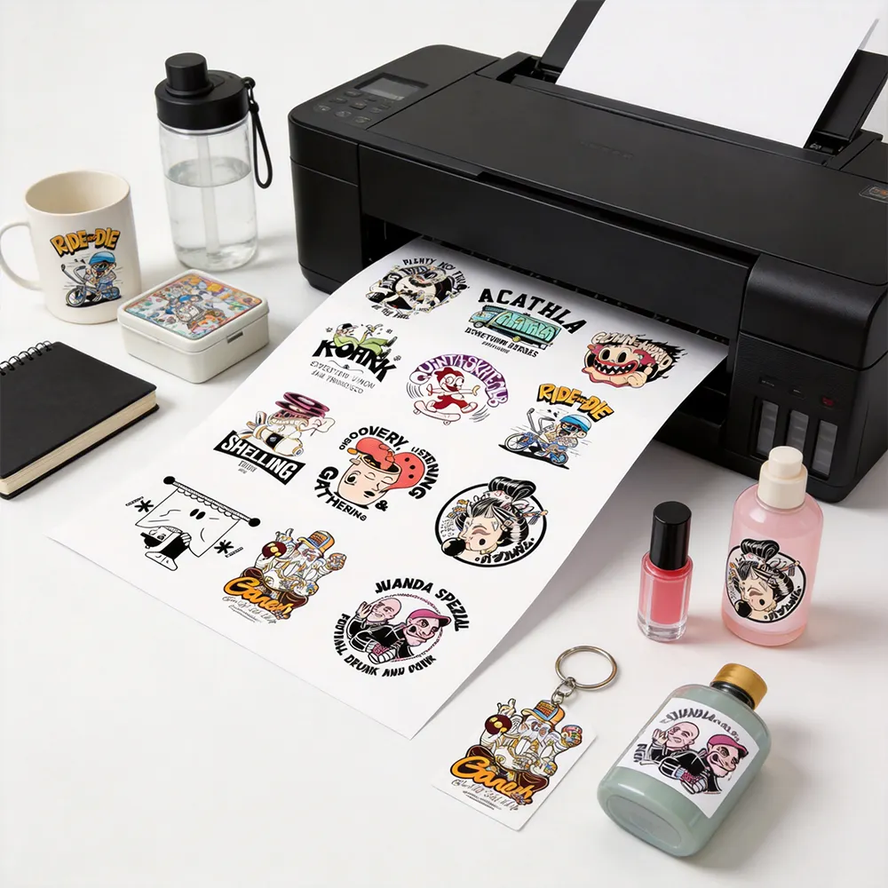 Durable Vinyl Sheets Designed for Fade Resistant Sticker Printing