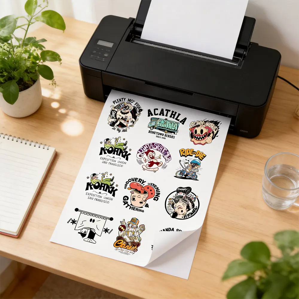 High Resolution Printable Vinyl Sticker Paper for Sharp Labels