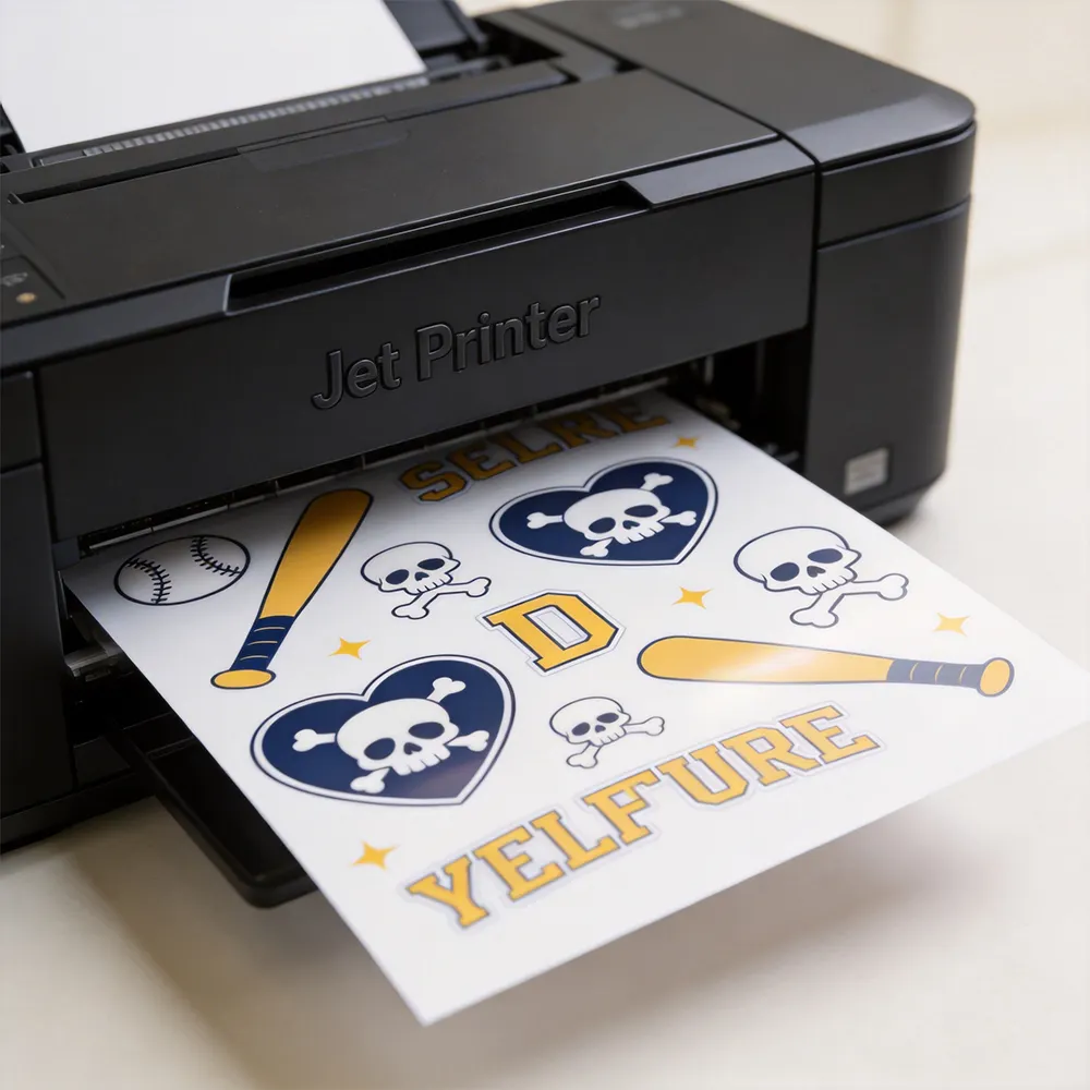 Printed Sticker Inkjet Inkjet Printer Printable Vinyl Sticker Paper for Custom Designs