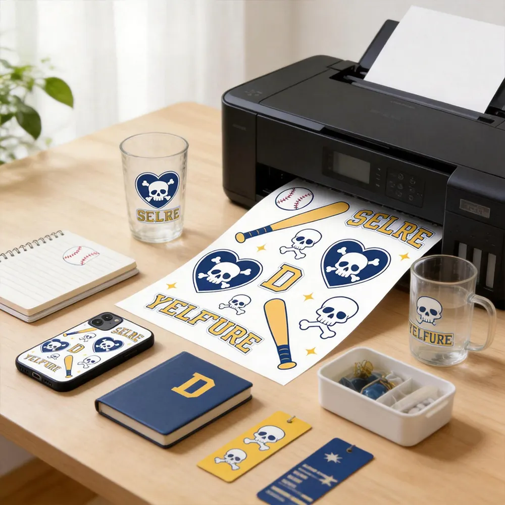 Stickerfor Print Inkjet Printer Printable Vinyl Sticker Paper for Custom Designs