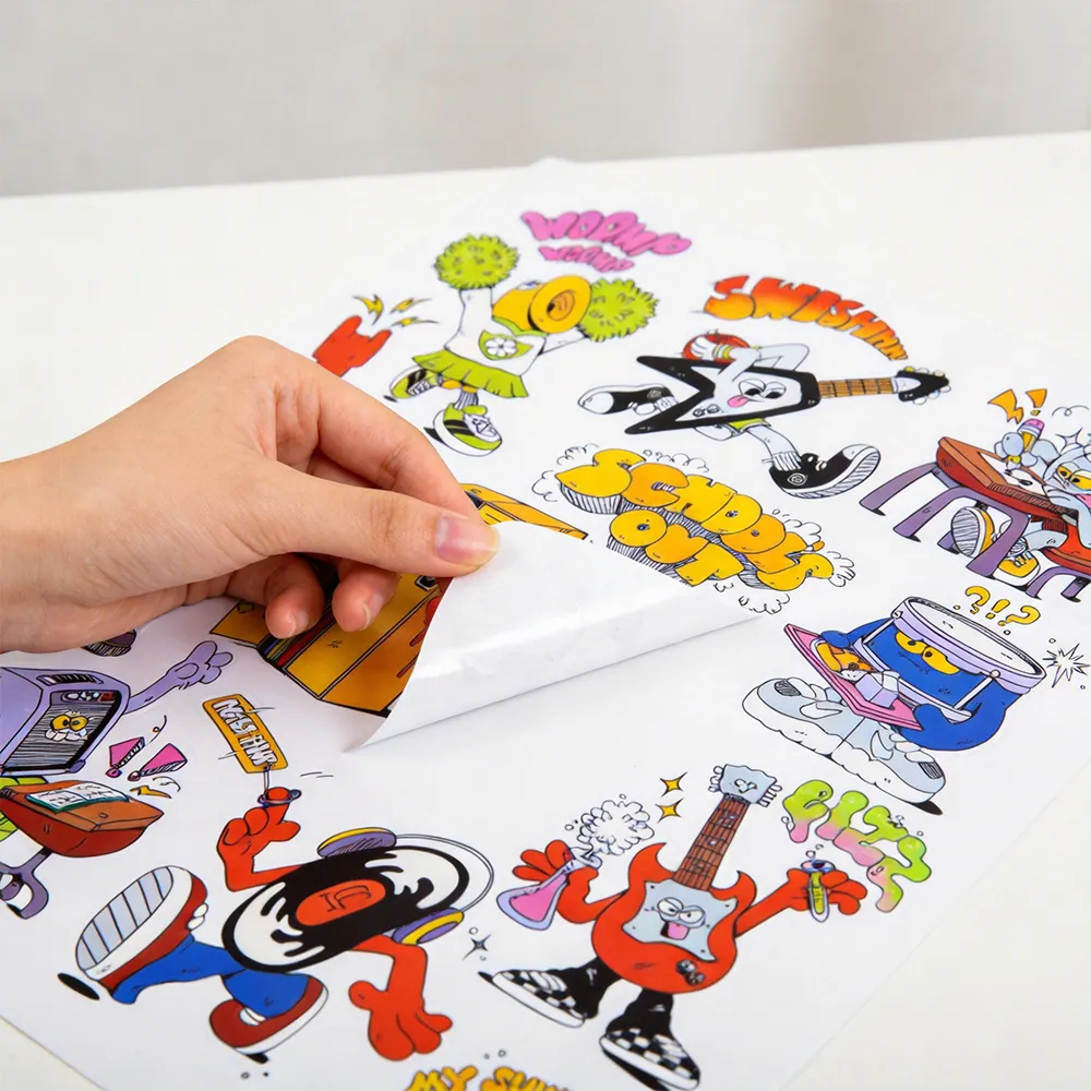 Large Format Vinyl Sticker Paper for Bold, Vivid Prints