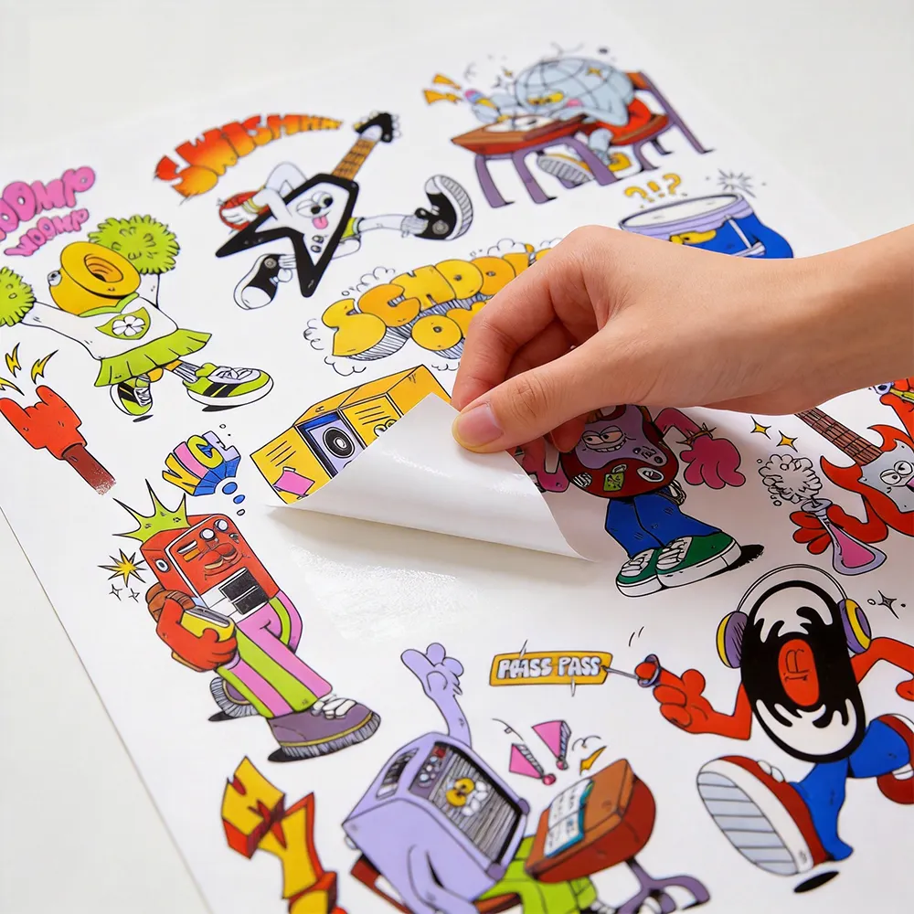 Letter Size Vinyl Sticker Paper for Crisp, Vivid Printing
