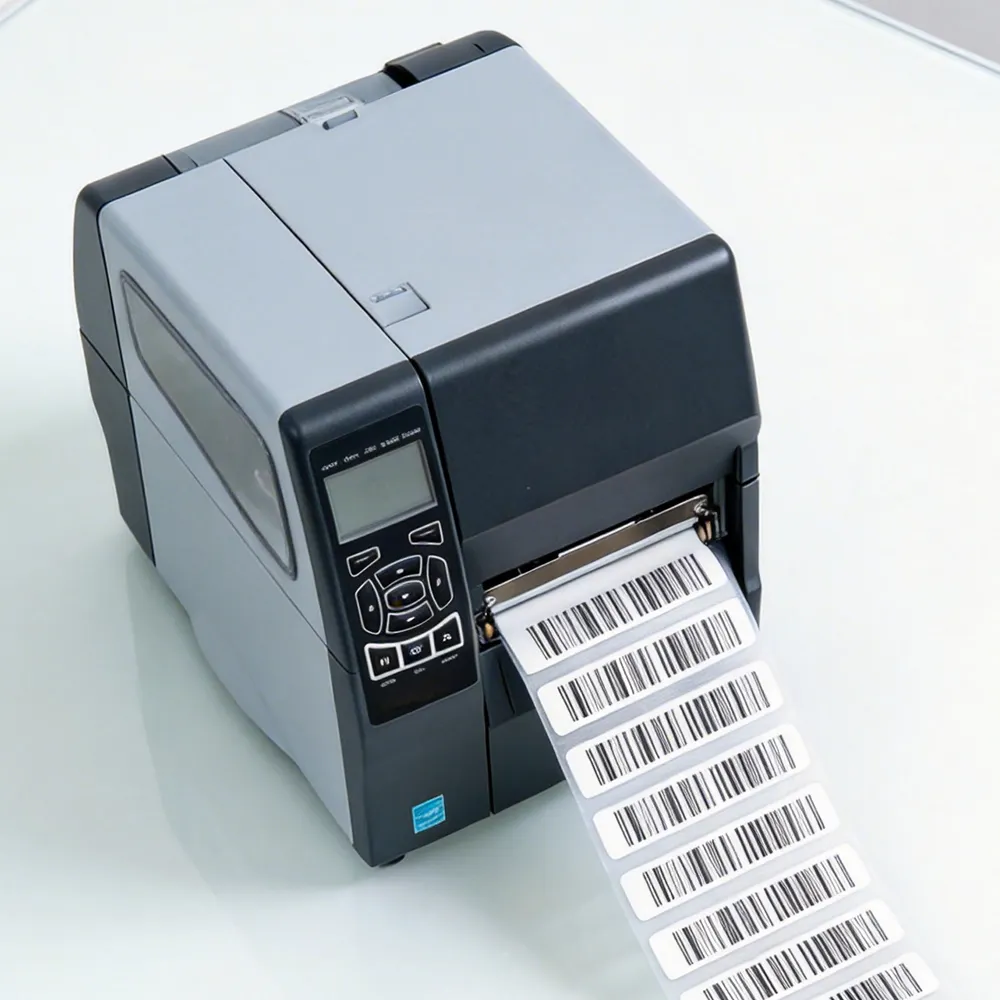 Print Label Application printable tire cure label for durable industrial printing application