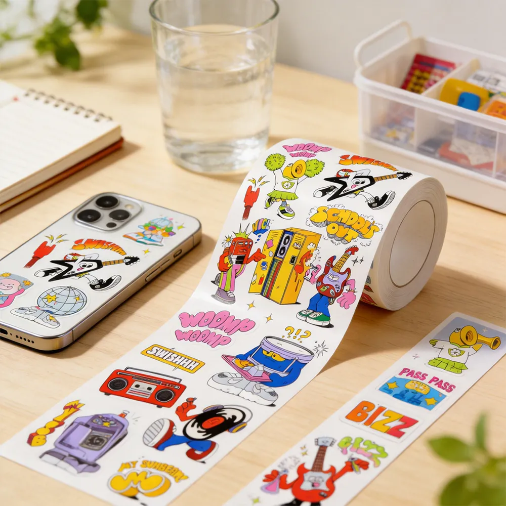 Roll Vinyl Sticker Paper for Continuous High-Quality Prints