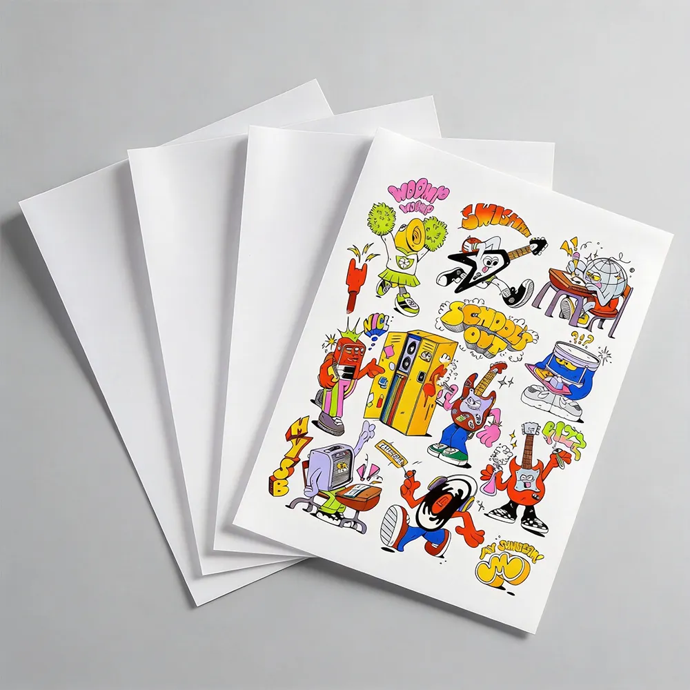 Scratch Resistant Printable Vinyl Sticker Paper for Long-Lasting Decals