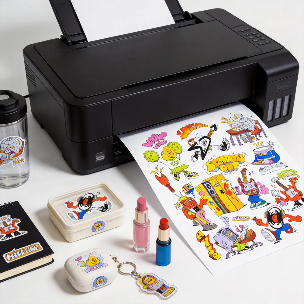 Printiable Sticker Paper Strong Adhesive Printable Vinyl Sticker Paper for Reliable Bonding