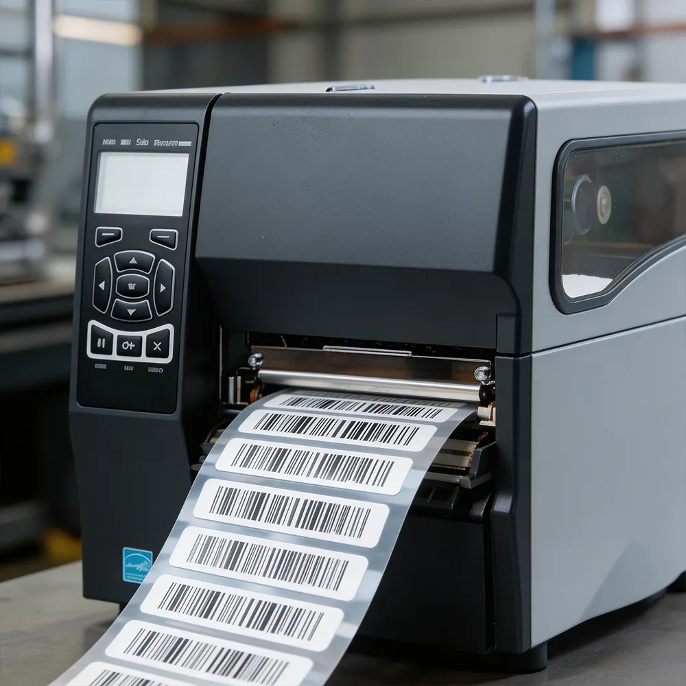 Trailing Label Tire Production Traceability Label Secure Data System
