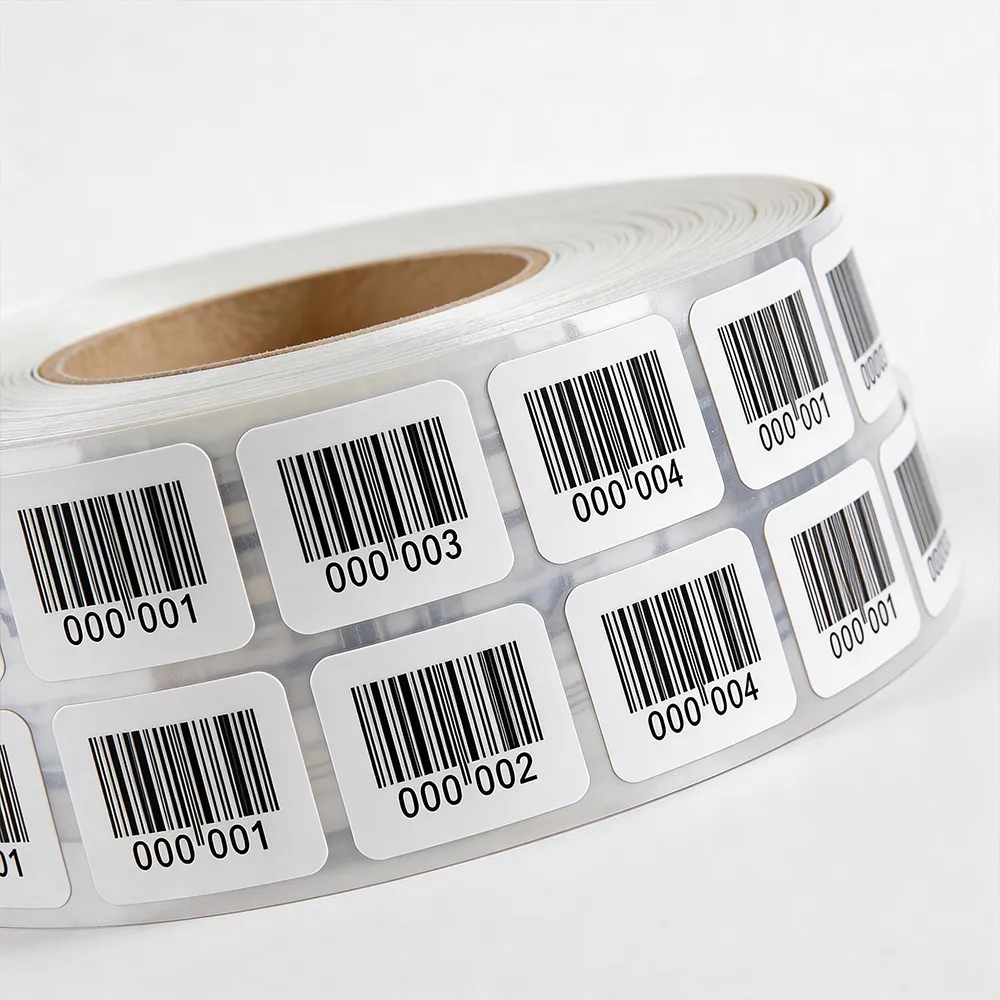 Tire Serial Number Label Secure Logistics Identification