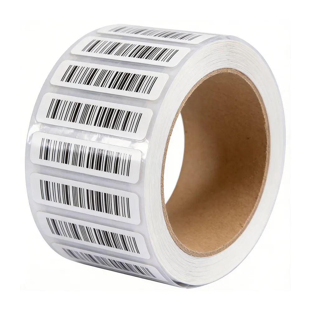 Trailing Label tire traceability label for tire production process identification system