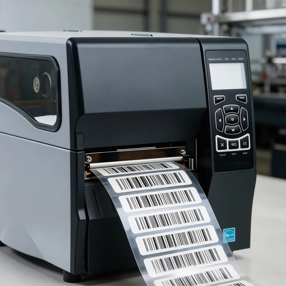 Tire Tracking Label for Manufacturing Process Control