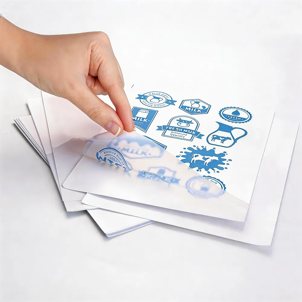 Transparent Printable Vinyl Sticker Paper for Clear Custom Designs