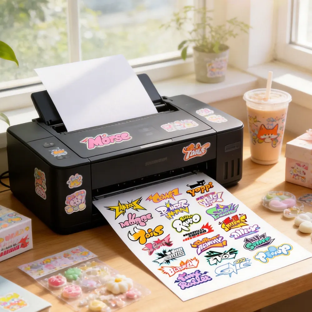 Stickerfor Print Waterproof Printable Vinyl Sticker Sheets for Long-Lasting Labels