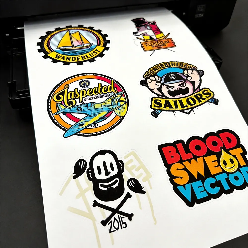 Wide Fit Sticker Wide Format Vinyl Sticker Paper for Large-Scale Printing Projects