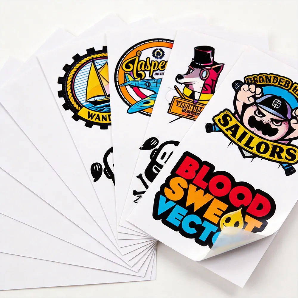 Wide Fit Sticker Wide Format Vinyl Sticker Paper for Large-Scale Printing Projects