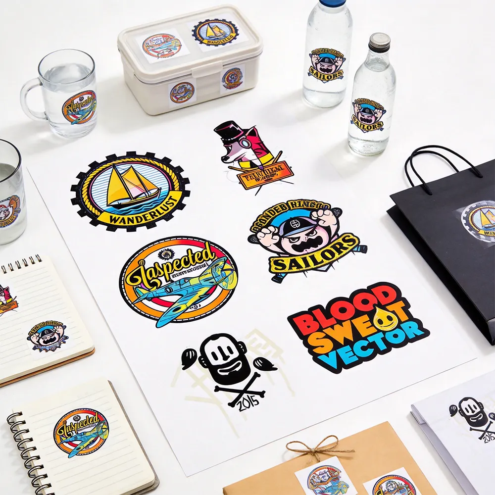 Wide Fit Sticker Wide Format Vinyl Sticker Paper for Large-Scale Printing Projects