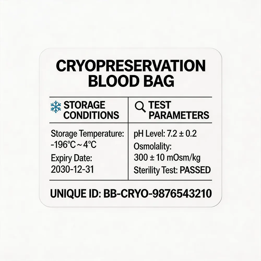 Ultra Low Temperature Labels