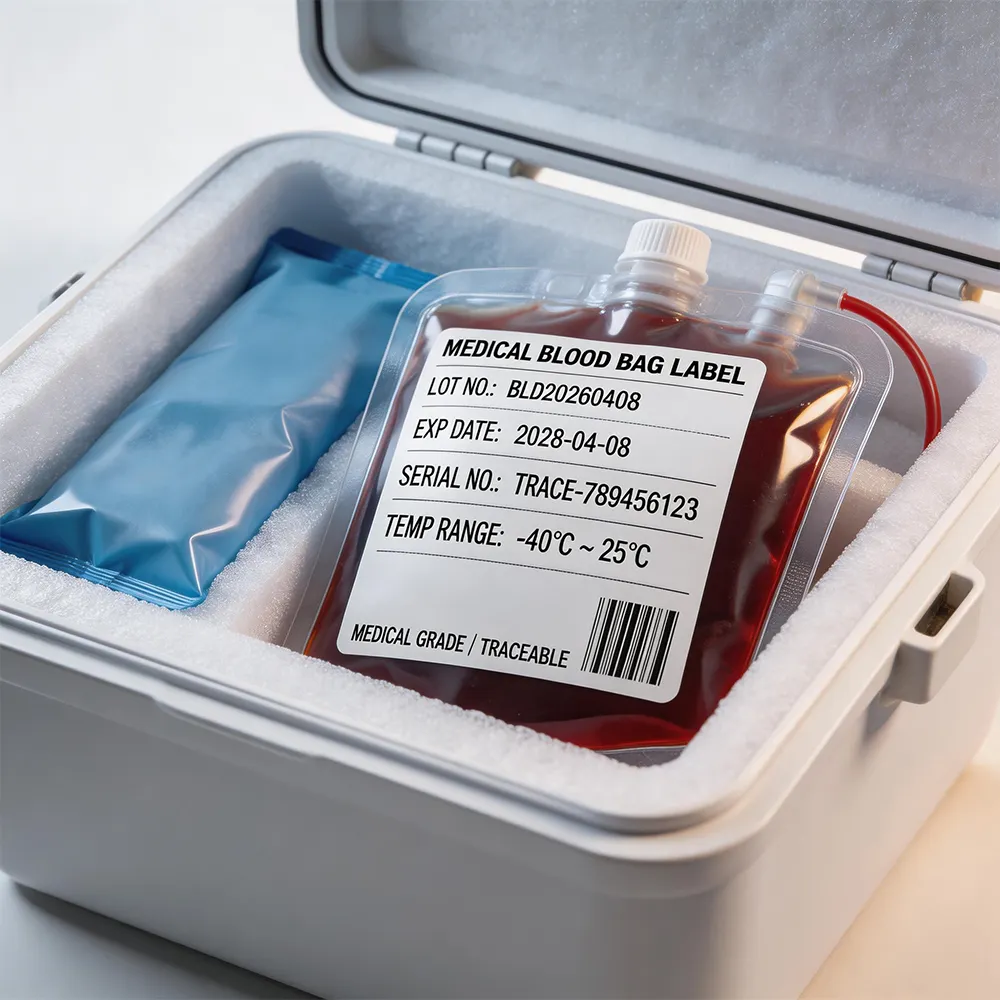 Clinical barcode label