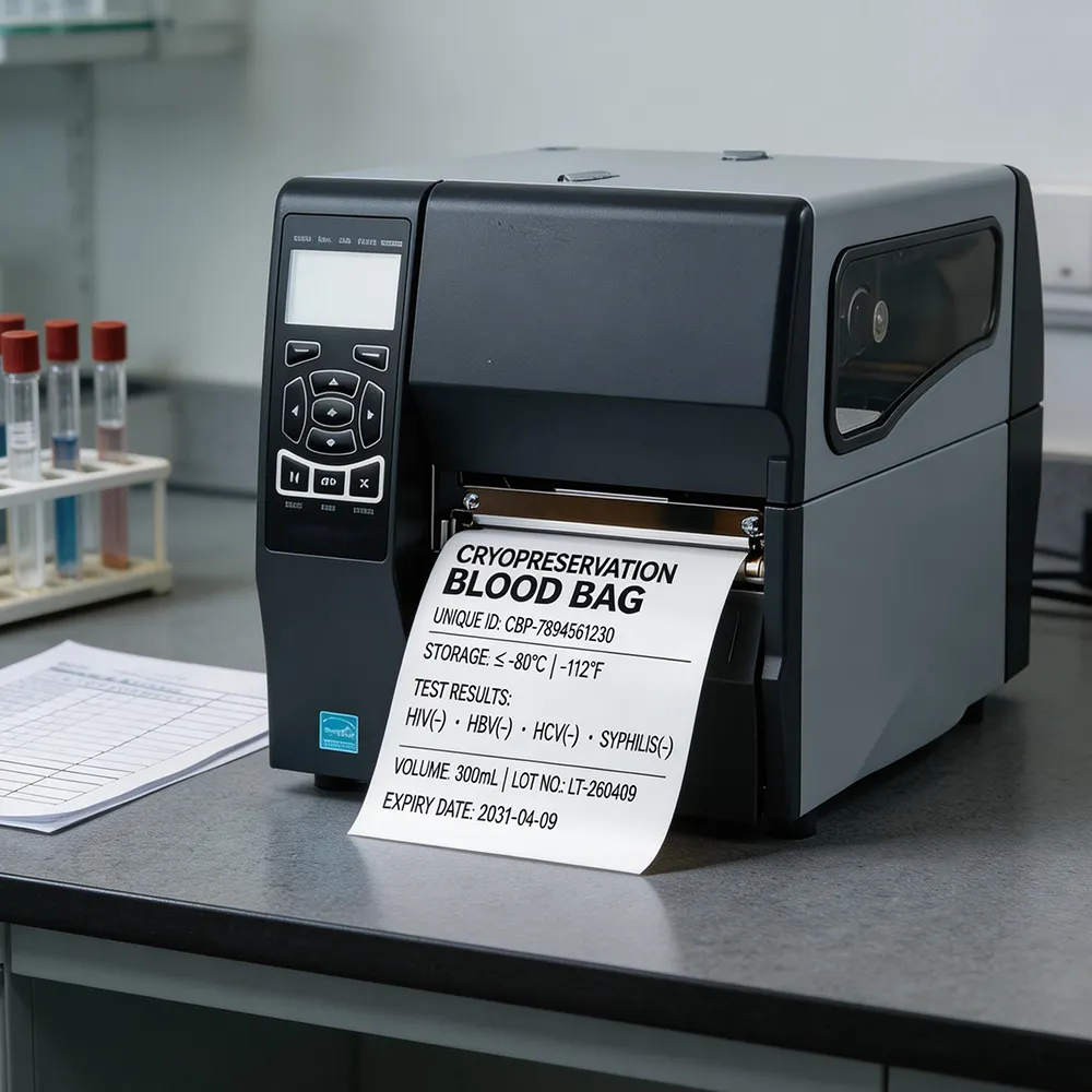 Sticker Bank Label Blood Bank Freezer Labels Provide Durable Label Solutions