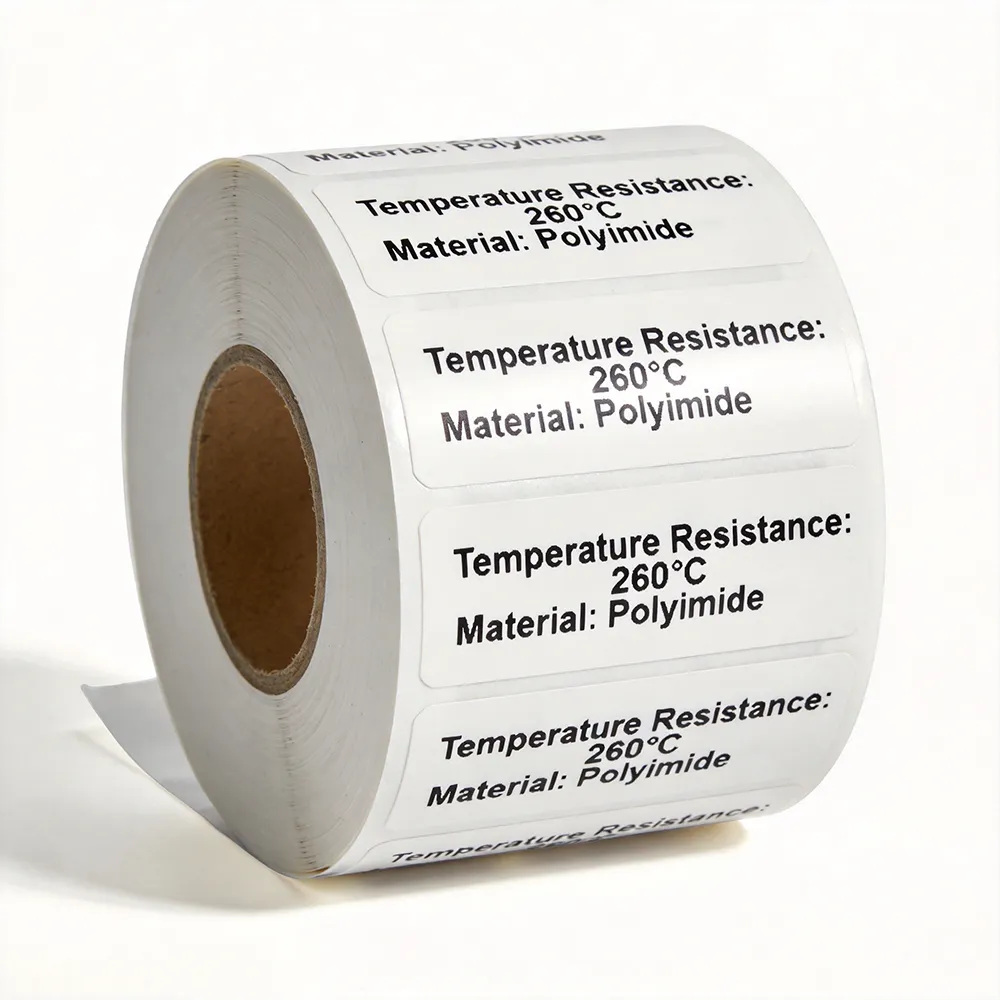 fiberglass heat resistant labels