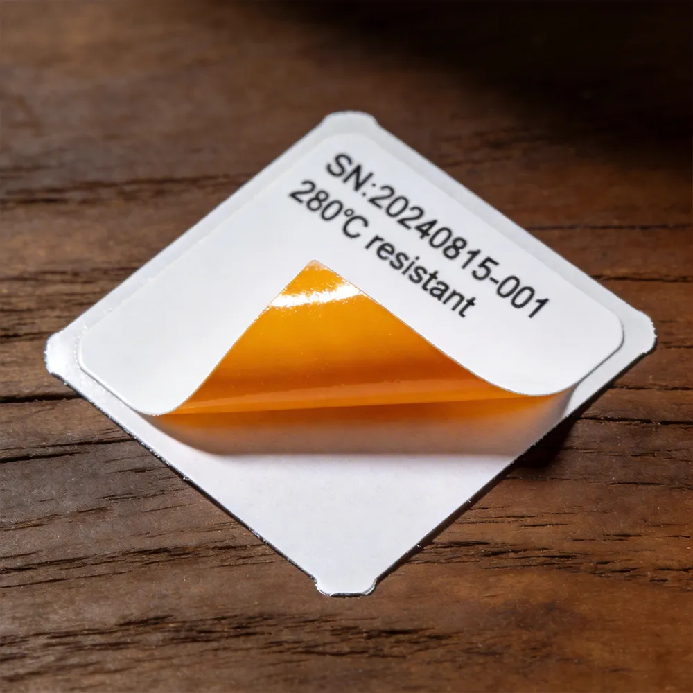 Cold Resistant Sticker Label Heat Resistant Stickers Resist Heat and Chemical Exposure