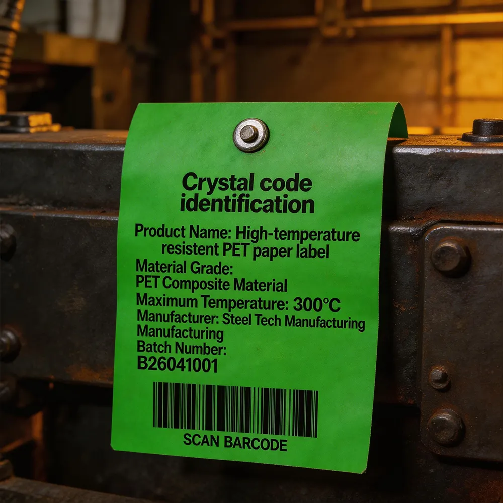 Steel Plant Heat Labels