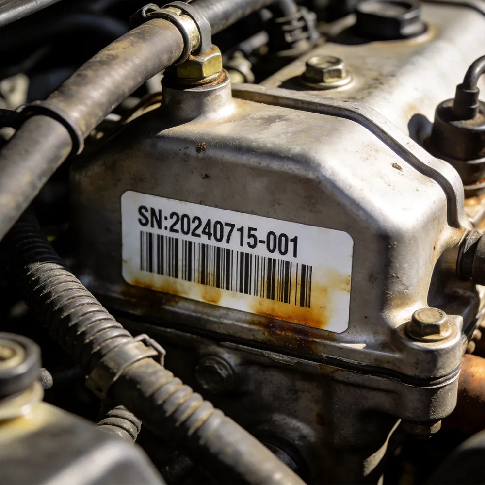 High Temperature Barcode Labels Maintain Clear Scan Quality