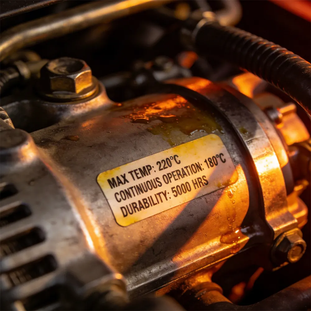 Machinery Marking Labels