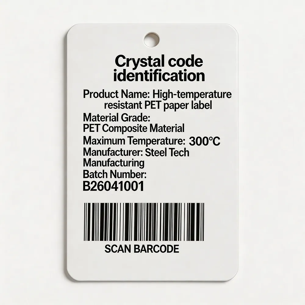 high temperature industrial tags
