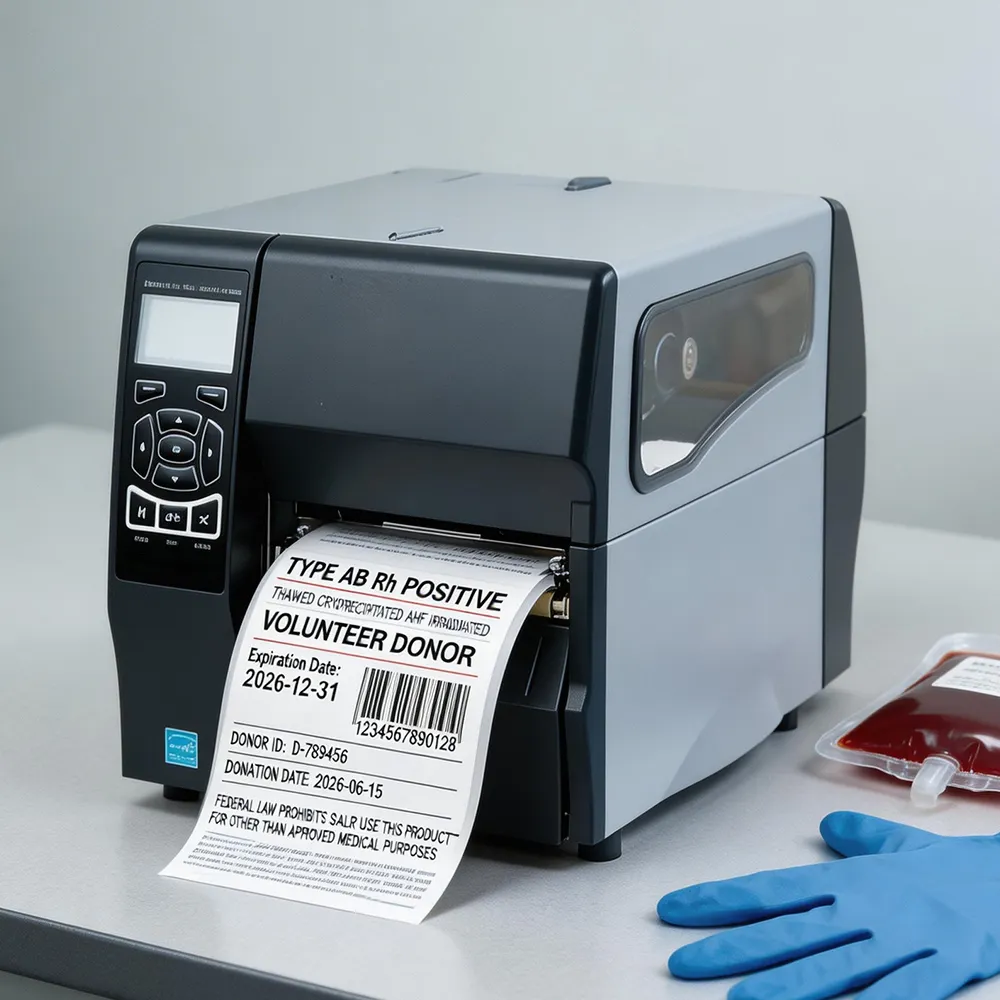 medical identification label