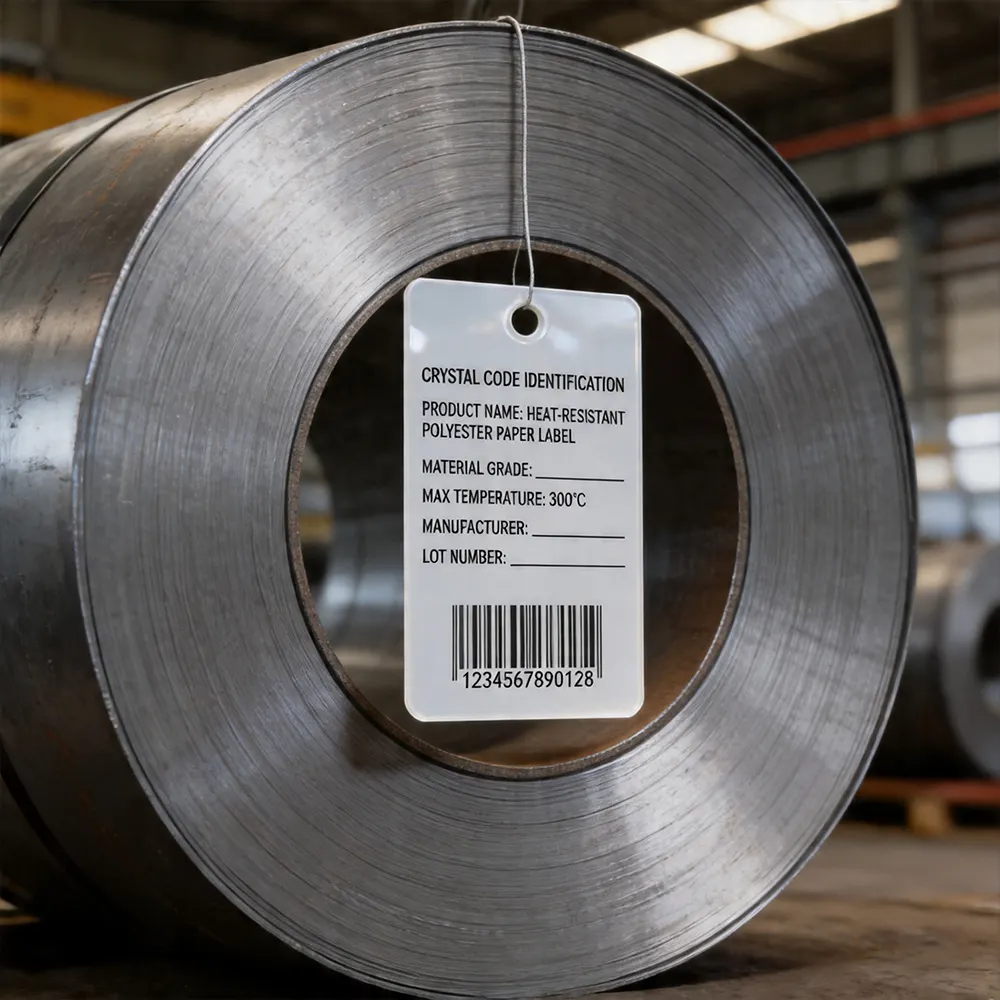 Metal Coil Identification Labels Production Line Markers