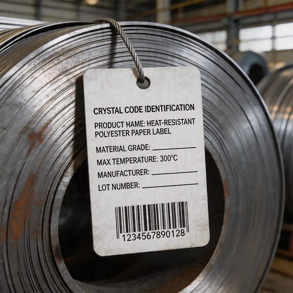 Metal Coil Identification Labels Production Line Markers