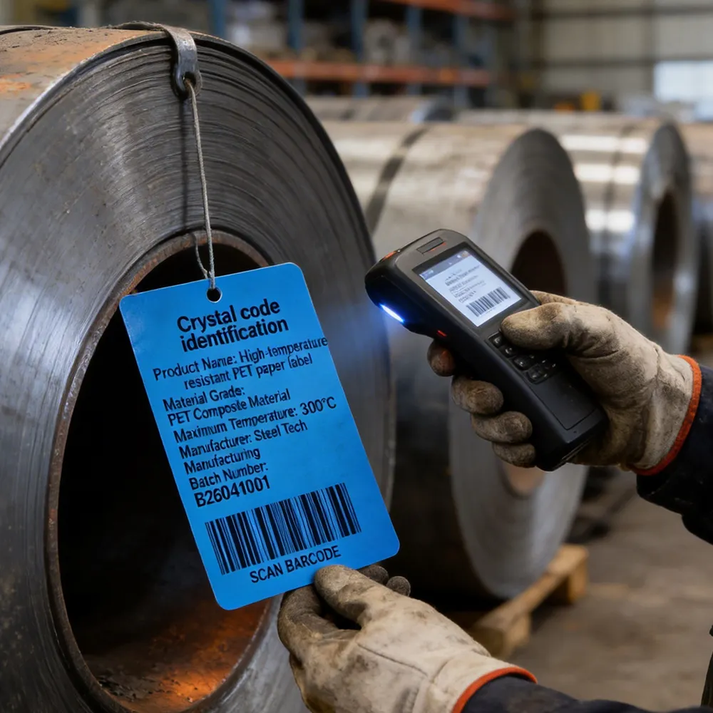 Metal Coil Identification Tags Improve Efficiency in Factories