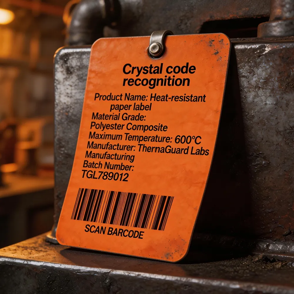 Industrial Metal Heat Labels