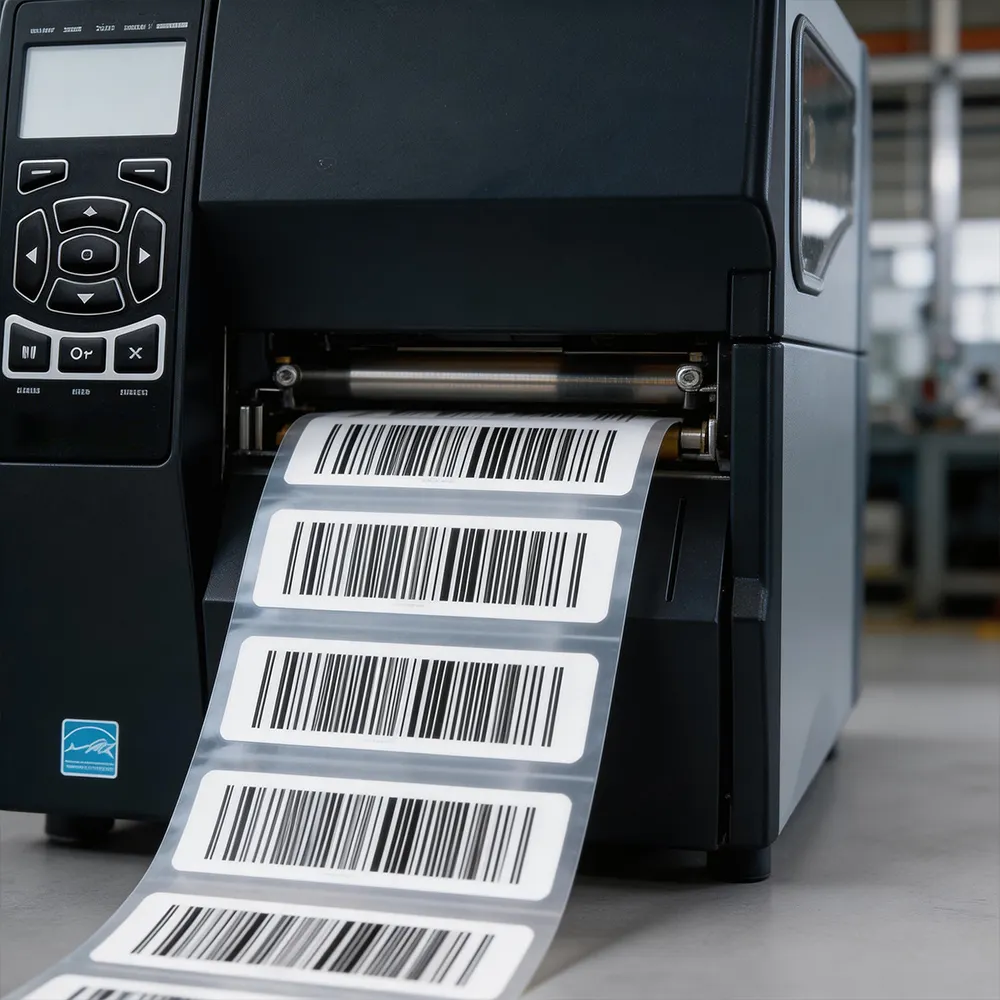 Polyimide Tire Vulcanization Barcode Label Rubber Industry
