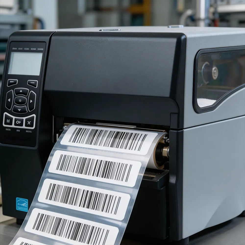 Printable Tire Curing Label for Rubber Manufacturing Control